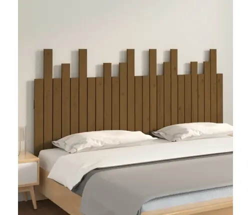 Galvgalis, Medus Brūns, 159,5X3X80 Cm, Priedes Masīvkoks Vidaxl