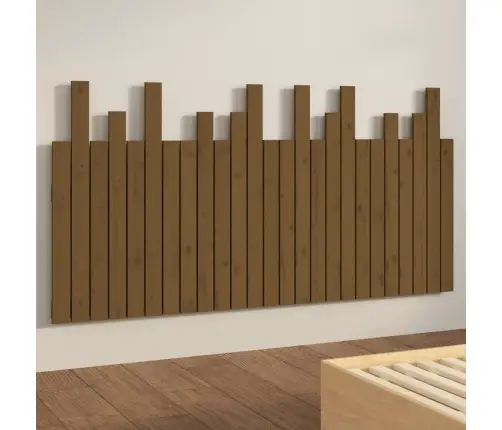 Galvgalis, Medus Brūns, 159,5X3X80 Cm, Priedes Masīvkoks Vidaxl
