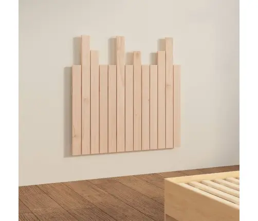 Sienas Galvgalis, 82,5X3X80 Cm, Priedes Masīvkoks Vidaxl Sienas Galvgalis, 82,5X3X80 Cm, Priedes Masīvkoks Vidaxl