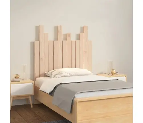 Sienas Galvgalis, 82,5X3X80 Cm, Priedes Masīvkoks Vidaxl Sienas Galvgalis, 82,5X3X80 Cm, Priedes Masīvkoks Vidaxl