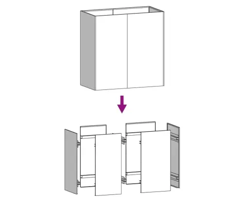 Seinale Kinnitatav Voodipeats, Hall, 108X3X60 cm Männipuit