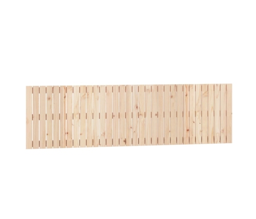 Sienas Galvgalis, 204X3X60 Cm, Priedes Masīvkoks Vidaxl