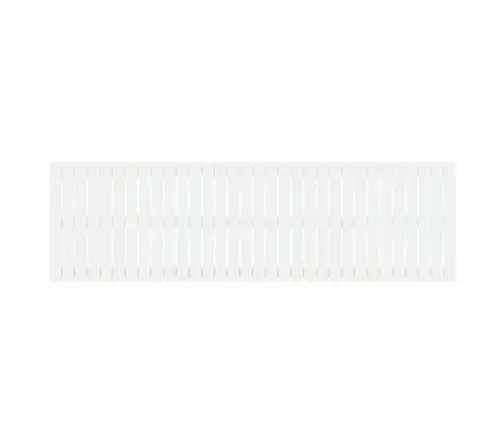 Sienas Galvgalis, Balts, 204X3X60 Cm, Priedes Masīvkoks Vidaxl Sienas Galvgalis, Balts, 204X3X60 Cm, Priedes Masīvkoks Vidaxl