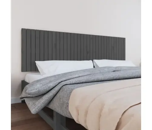 Seinale Kinnitatav Voodipeats, Hall, 204X3X60 cm Männipuit