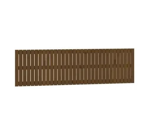 Sienas Galvgalis, Brūns, 204X3X60 Cm, Priedes Masīvkoks Vidaxl Sienas Galvgalis, Brūns, 204X3X60 Cm, Priedes Masīvkoks Vidaxl