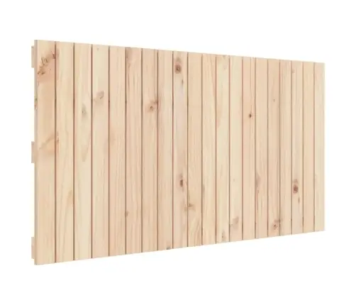 Sienas Galvgalis, 127,5X3X60 Cm, Priedes Masīvkoks Vidaxl