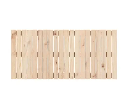 Sienas Galvgalis, 127,5X3X60 Cm, Priedes Masīvkoks Vidaxl