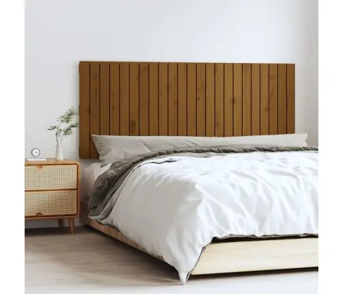 Seinale Kinnitatav Voodipeats, Meepruun, 147X3X60 cm Männipuit