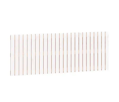 Seinale Kinnitatav Voodipeats, Valge, 159,5X3X60 cm Männipuit