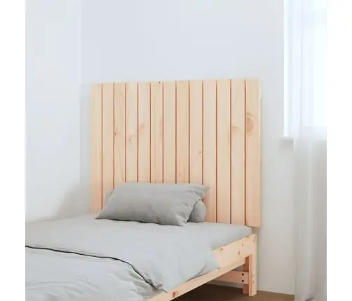 Sienas Galvgalis, 82,5X3X60 Cm, Priedes Masīvkoks Vidaxl