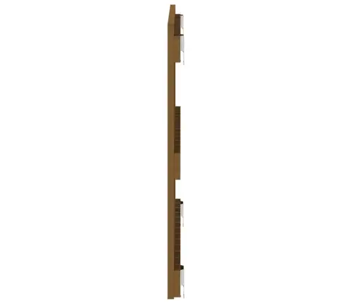 Seinale Kinnitatav Voodipeats, Meepruun, 82,5X3X60cm Männipuit Seinale Kinnitatav Voodipeats, Meepruun, 82,5X3X60cm Männipuit