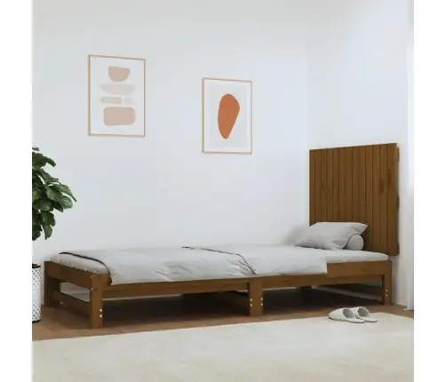 Seinale Kinnitatav Voodipeats, Meepruun, 82,5X3X60cm Männipuit Seinale Kinnitatav Voodipeats, Meepruun, 82,5X3X60cm Männipuit