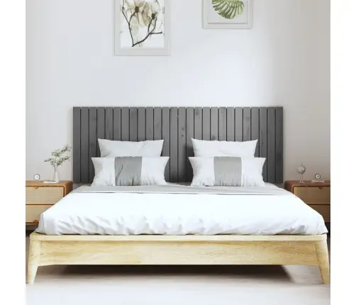 Sienas Galvgalis, 166X3X60 Cm, Priedes Masīvkoks Vidaxl