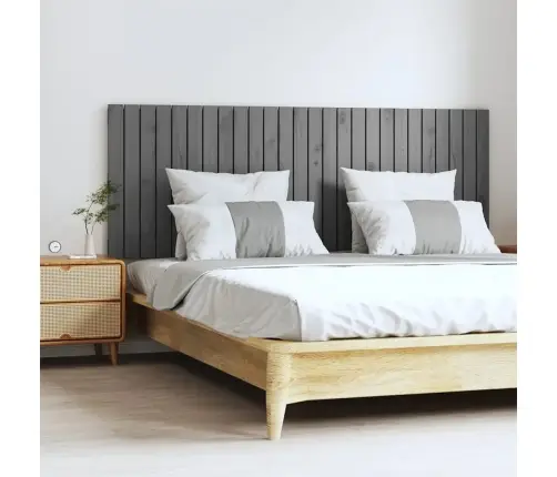 Sienas Galvgalis, 166X3X60 Cm, Priedes Masīvkoks Vidaxl