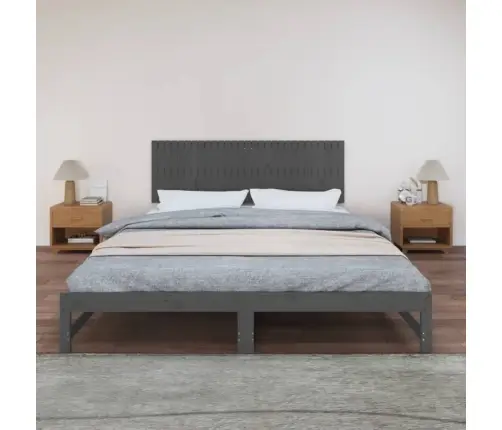 Sienas Galvgalis, 185X3X60 Cm, Priedes Masīvkoks Vidaxl