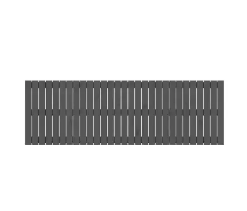 Sienas Galvgalis, 185X3X60 Cm, Priedes Masīvkoks Vidaxl