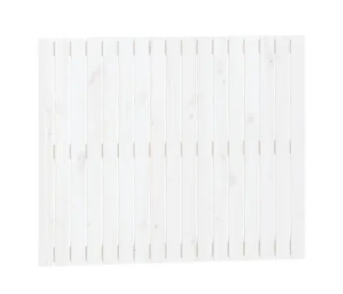 Seinale Kinnitatav Voodipeats, Valge, 108X3X90 cm Männipuit Seinale Kinnitatav Voodipeats, Valge, 108X3X90 cm Männipuit