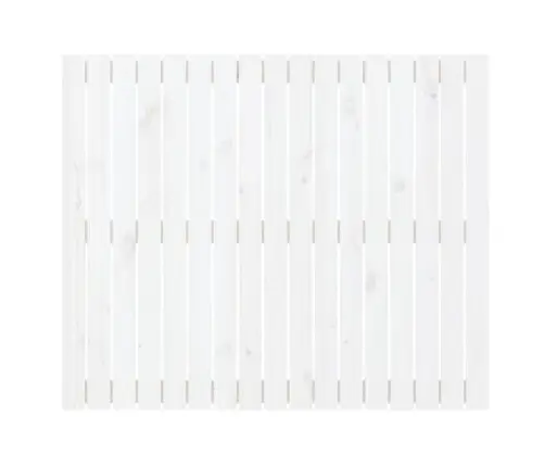 Seinale Kinnitatav Voodipeats, Valge, 108X3X90 cm Männipuit Seinale Kinnitatav Voodipeats, Valge, 108X3X90 cm Männipuit