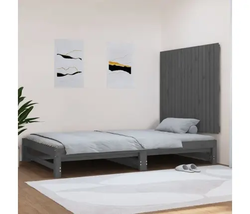 Seinale Kinnitatav Voodipeats, Hall, 108X3X90 cm Männipuit