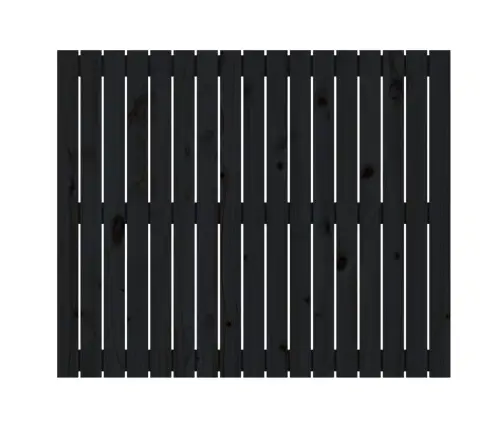 Seinale Kinnitatav Voodipeats, Must, 108X3X90 cm Männipuit