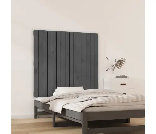 Sienas Galvgalis, 95,5X3X90 Cm, Priedes Masīvkoks Vidaxl