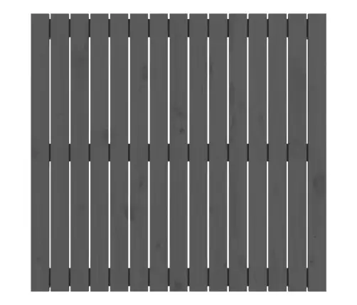 Sienas Galvgalis, 95,5X3X90 Cm, Priedes Masīvkoks Vidaxl