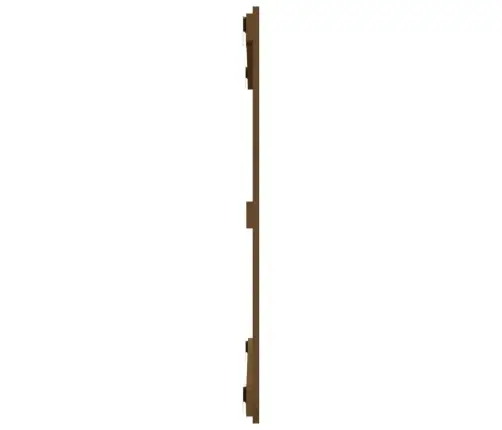 Galvgalis, Medus Brūns, 95,5X3X90 Cm, Priedes Masīvkoks Vidaxl