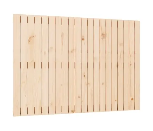 Sienas Galvgalis, 127,5X3X90 Cm, Priedes Masīvkoks Vidaxl