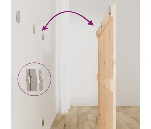 Sienas Galvgalis, 127,5X3X90 Cm, Priedes Masīvkoks Vidaxl