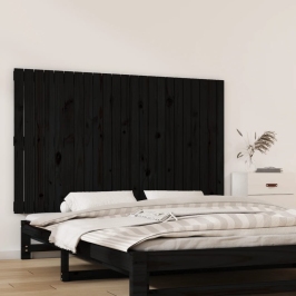 Seinale Kinnitatav Voodipeats, Must, 147X3X90 cm Männipuit
