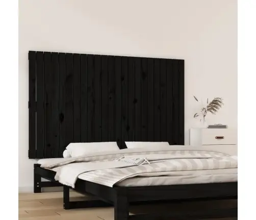 Seinale Kinnitatav Voodipeats, Must, 147X3X90 cm Männipuit