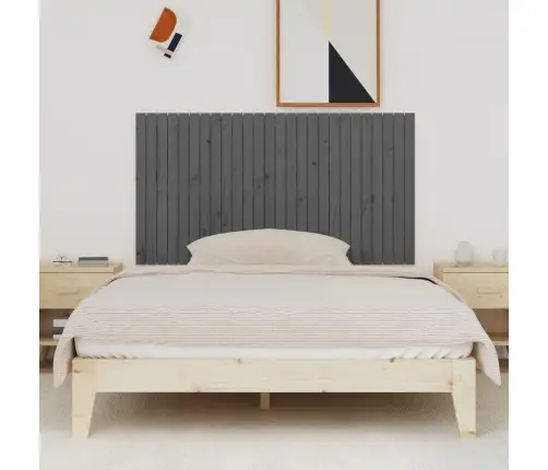 Sienas Galvgalis, 166X3X90 Cm, Priedes Masīvkoks Vidaxl