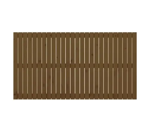 Seinale Kinnitatav Voodipeats, Meepruun, 166X3X90 cm Männipuit