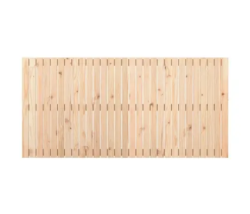 Sienas Galvgalis, 185X3X90 Cm, Priedes Masīvkoks Vidaxl