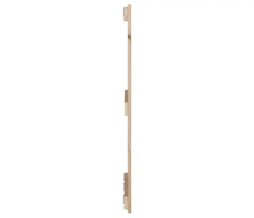 Sienas Galvgalis, 185X3X90 Cm, Priedes Masīvkoks Vidaxl