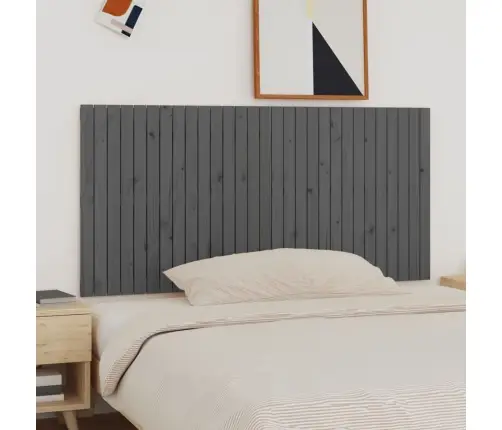 Sienas Galvgalis, 185X3X90 Cm, Priedes Masīvkoks Vidaxl