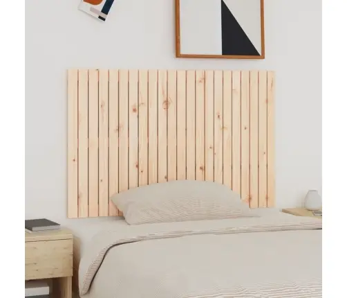 Sienas Galvgalis, 140X3X90 Cm, Priedes Masīvkoks Vidaxl