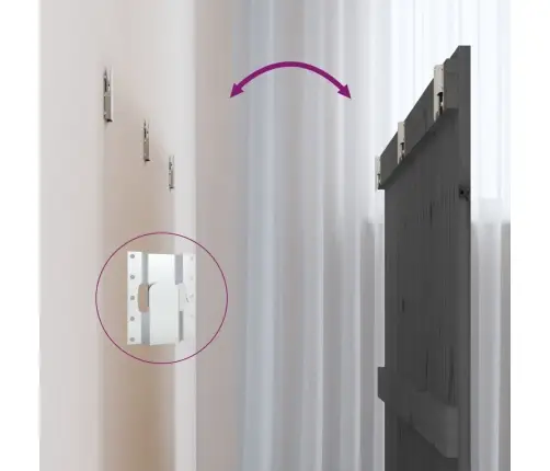 Sienas Galvgalis, 140X3X90 Cm, Priedes Masīvkoks Vidaxl