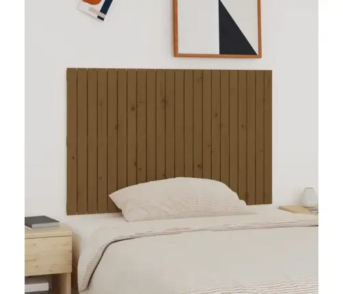 Sieninis Galvūgalis, Medaus Rudas, 140X3X90cm Pušies Masyvas Sieninis Galvūgalis, Medaus Rudas, 140X3X90cm Pušies Masyvas
