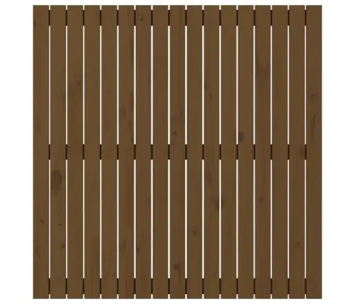 Sienas Galvgalis, Brūns, 108X3X110 Cm, Priedes Masīvkoks Vidaxl Sienas Galvgalis, Brūns, 108X3X110 Cm, Priedes Masīvkoks Vidaxl