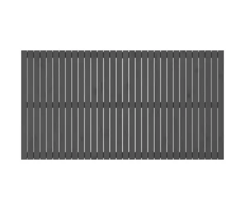 Sienas Galvgalis, 204X3X110 Cm, Priedes Masīvkoks Vidaxl