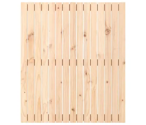 Sienas Galvgalis, 95,5X3X110 Cm, Priedes Masīvkoks Vidaxl