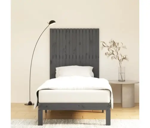 Seinale Kinnitatav Voodipeats, Hall, 95,5X3X110 cm Männipuit