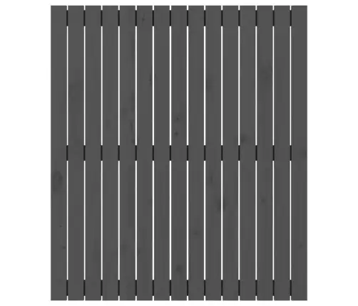 Seinale Kinnitatav Voodipeats, Hall, 95,5X3X110 cm Männipuit