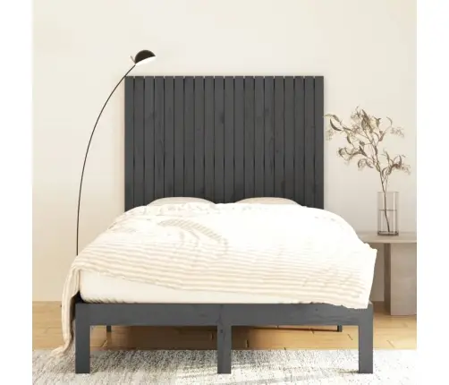 Sienas Galvgalis, 127,5X3X110 Cm, Priedes Masīvkoks Vidaxl