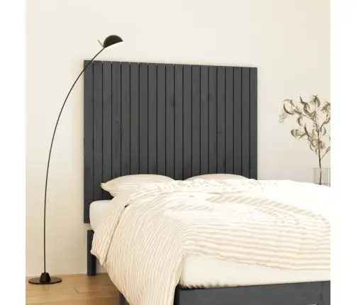 Sienas Galvgalis, 127,5X3X110 Cm, Priedes Masīvkoks Vidaxl