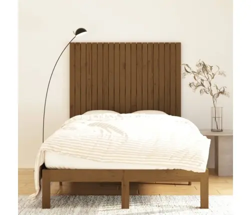 Sieninis Galvūgalis, Medaus Rudas, 127,5X3X110cm Pušis Sieninis Galvūgalis, Medaus Rudas, 127,5X3X110cm Pušis