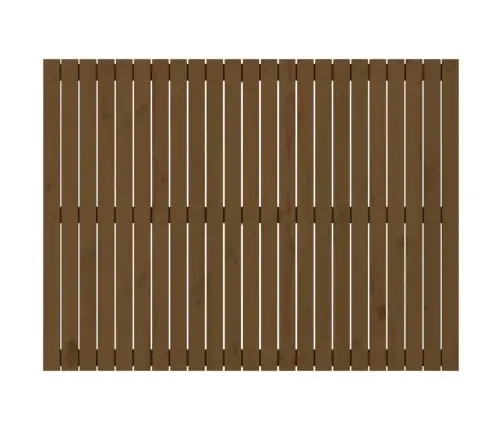 Seinale Kinnitatav Voodipeats, Meepruun,146,5X3X110Cm Männipuit