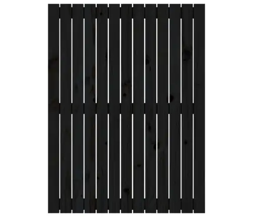 Sieninis Galvūgalis, Juodas, 82,5X3X110cm Pušies Masyvas