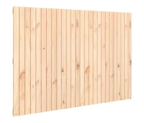 Sienas Galvgalis, 166X3X110 Cm, Priedes Masīvkoks Vidaxl